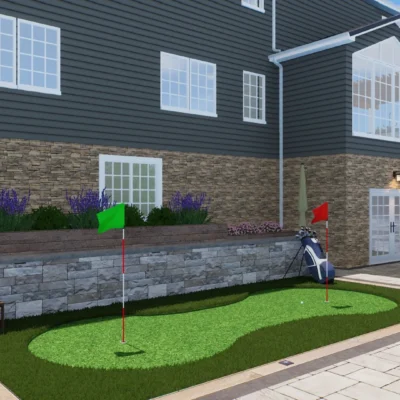 West Chester, PA Putting Greens Installation