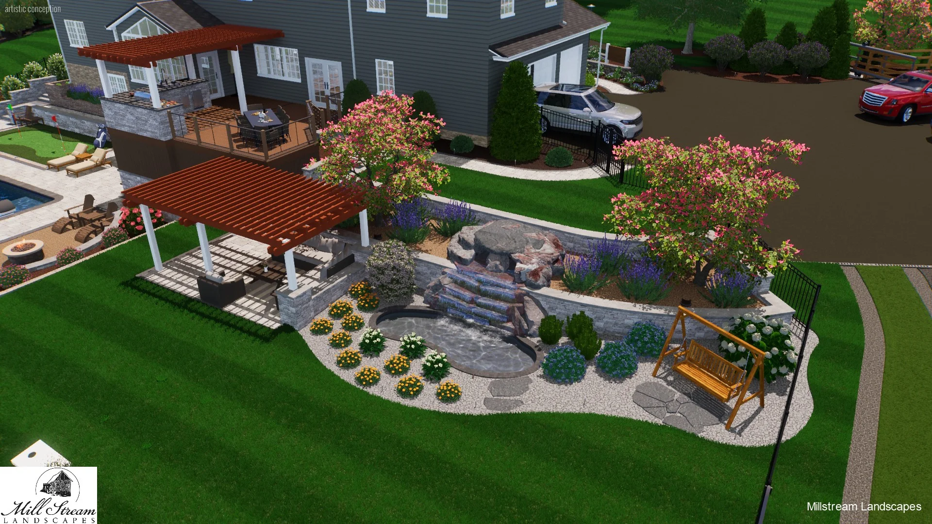 8556 Erick Shaw V2 059 West Chester, PA Landscape Design Services