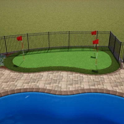 West Chester, PA Putting Greens Installation