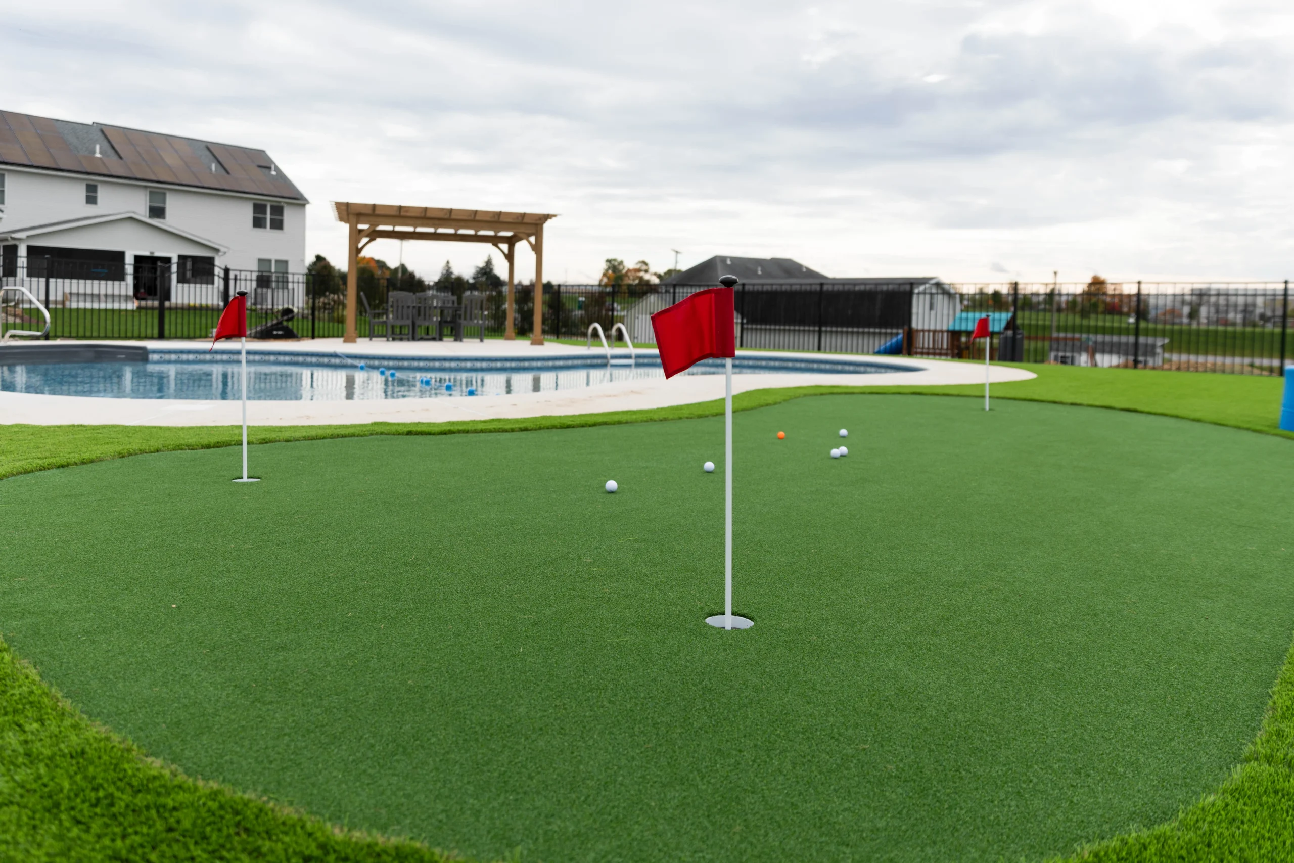 West Chester, PA Putting Greens Installation
