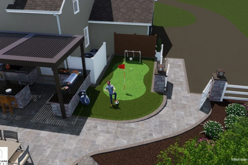 West Chester, PA Putting Greens Installation